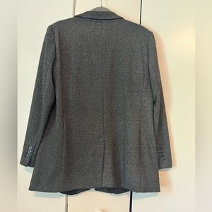 Loft.  Size 14.  Grey blazer with pockets.